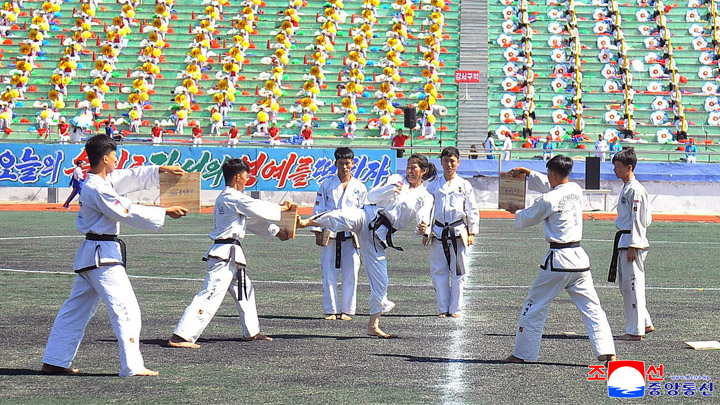 10-조선민주주의인민공화국창건 77돐 뜻깊게 경축